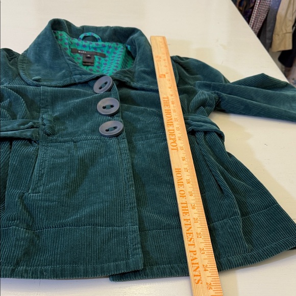 Marc Jacobs Dark Green Pea Coat - Picture 11 of 12